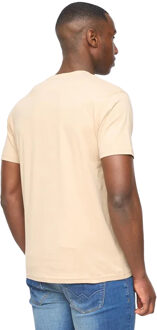 Heren Pittifore T-Shirt (Stone) Steen