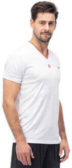 Heren polen t-shirt Wit - M