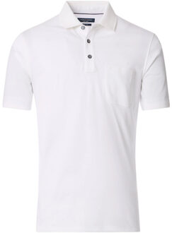 Heren polo 993106500 000 briliant white - maat 4XL Wit
