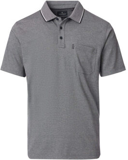 Heren polo 993106500 774 light grey Grijs - XXXL