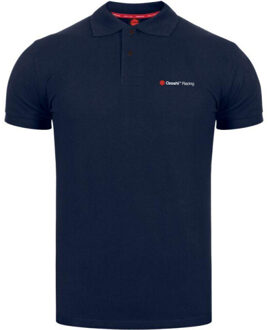 Heren polo Blauw - S