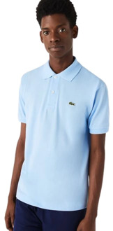 Heren Polo Shirt Korte Mouw Lacoste , Blue , Heren - L,M,S