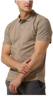 Heren Polo T-shirts Passenger Hugo Boss , Beige , Heren - 2Xl,3Xl