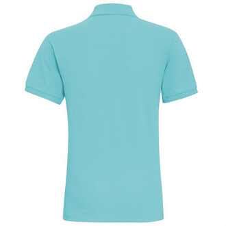 Heren Poloshirt met korte mouwen (Heldere oceaan) Blauw - 3XL