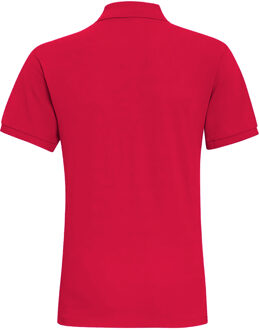 Heren Poloshirt met korte mouwen (Kardinaal Rood) - XL