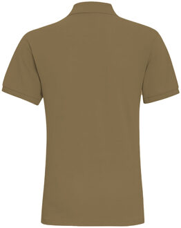 Heren Poloshirt met korte mouwen (Khaki) - maat Kaki