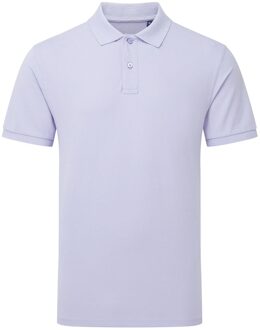 Heren Poloshirt met korte mouwen (Lavendel) - maat S Paars