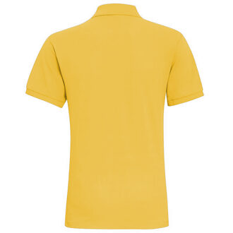 Heren Poloshirt met korte mouwen (Mosterd) Mosterdgeel - L