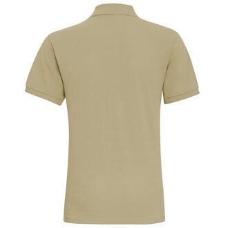 Heren Poloshirt met korte mouwen (Natuurlijk) Naturel - S