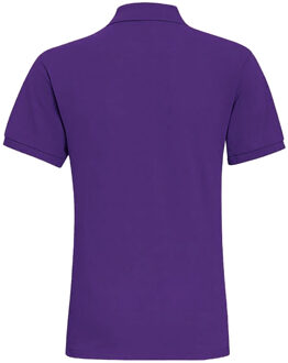 Heren Poloshirt met korte mouwen (Paars) - 2XL