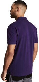 Heren Poloshirt met korte mouwen (Paarse heide)