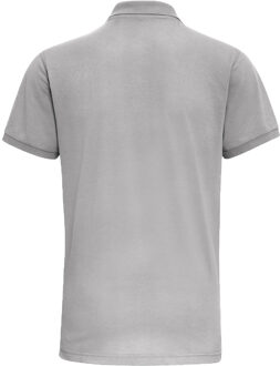 Heren Poloshirt met korte mouwen Prestatiemengsel (Heide Grijs) - maat 4XL
