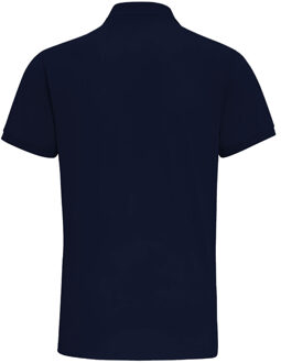 Heren Poloshirt met korte mouwen Prestatiemengsel (Marine) Navy - 5XL