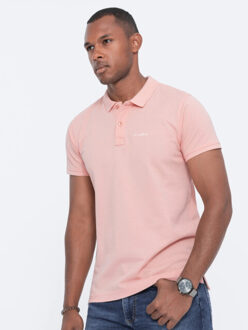 Heren poloshirt pink catania Roze - M