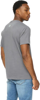 Heren Polymoore Zware T-shirt (Petrol) Blauw