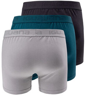 Heren presto boxershorts (set van 3) Grijs - L