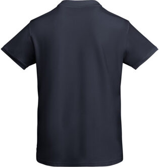 Heren prince poloshirt met korte mouwen Blauw - XL