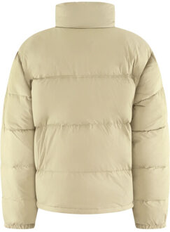 Heren puffer jacket groen - maat M Beige