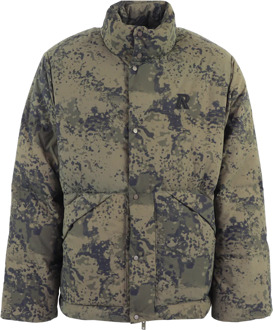 Heren puffer jacket Groen - XL