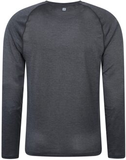 Heren Pulse IsoCool Langsleeve T-shirt (Donkergrijs) - 4XL