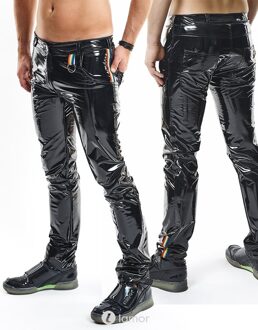Heren PVC broek, Valerio - Maat: S