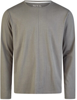 Heren pyjama set lang - maat M Grijs