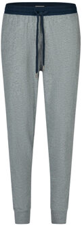 Heren pyjamabroek lang effen Grijs
