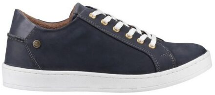 Heren Radcot Leren Sneakers (Marineblauw) - maat EU 42 / UK 8 Navy