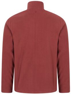 Heren Raso Full Zip Fleece Top (Bourgondië) Bourgogne