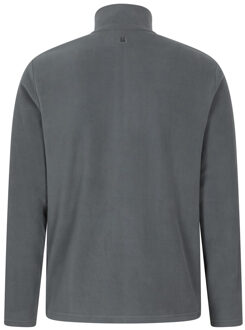 Heren Raso Full Zip Fleece Top (Donkergrijs) - S