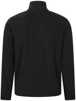 Heren Raso Full Zip Fleece Top (Zwart) - XS