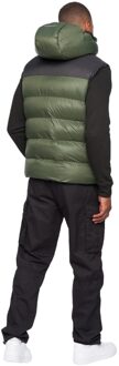 Heren Raymax Gilet (Donkere Olijf) - S