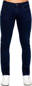 | Heren Rechte Benen Jeans - Navy - 38W/30L