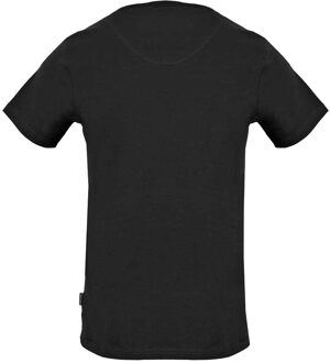 Heren Reflecterend Logo T-Shirt (Zwart) - maat