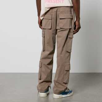 Heren Represent Baggy Cargo Broek in Tan Bruin - 2XL