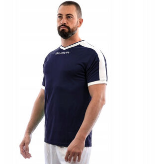 Heren revolution interlock t-shirt Blauw - S