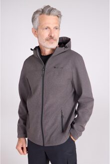 Heren Reykjavik Softshell Windproof Jas (Donkerbruin) - XS