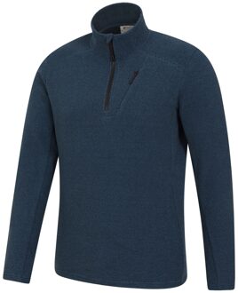 Heren Ridge Half Zip Fleece Top (Blauw)