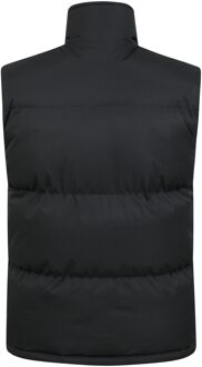 Heren Rock Gewatteerd Gilet (Zwart)