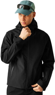 Heren roving iii waterdichte ski jas Zwart - XL