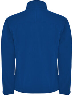 Heren rudolph soft shell jas - maat S Blauw