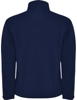 Heren rudolph soft shell jas - maat XXL / XXXL Blauw