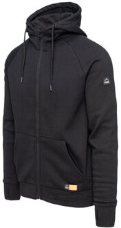 Heren rufo full zip hoodie Zwart - S