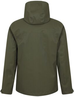 Heren Rushes 3 in 1 Waterdichte Jas (Kaki Groen) - 3XL