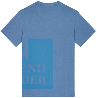 Heren Ryan Tonaal Gevangenis T-shirt (Blauw) - L