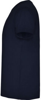 Heren samoyedo v hals t-shirt Blauw