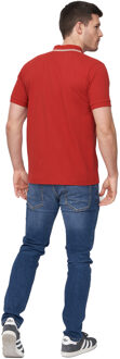 Heren Samtrase Polo Shirt (Rood) - maat S