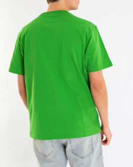 Heren sans embro logo t-shirt - maat M Groen