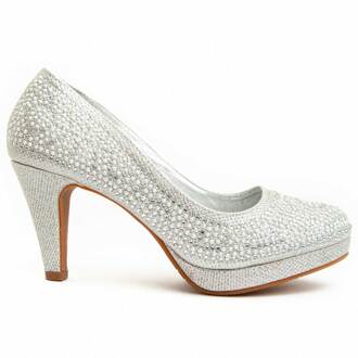 Heren Schoen Unne67 In Zilver