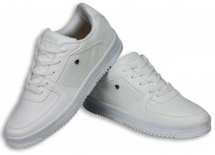 Heren Schoenen - Heren Sneaker Low - States Full White - Maten: 40